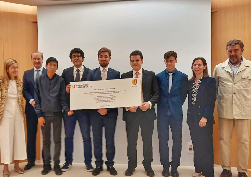 Agradecimientos a la Fundación Carlos Sunyer