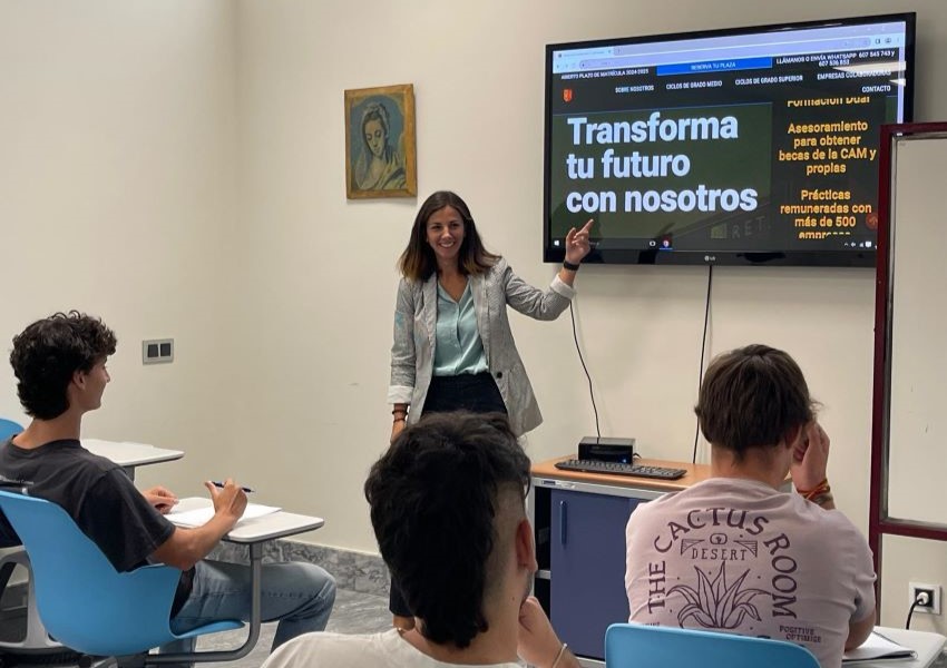 Arrancan los nuevos Ciclos de Grado Superior en horario de mañana