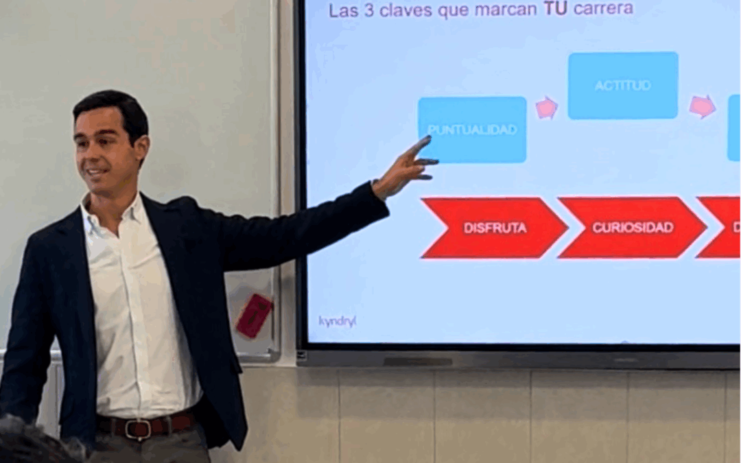 Iñigo Entrala ofrece una masterclass de marketing y valores a los alumnos de Retamar