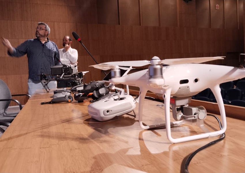 El apasionante mundo de los drones en Retamar Formación Profesional, Madrid